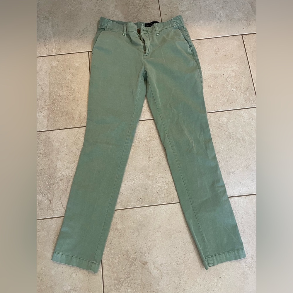 Gap Jeans | Women true skinny denim jeans green